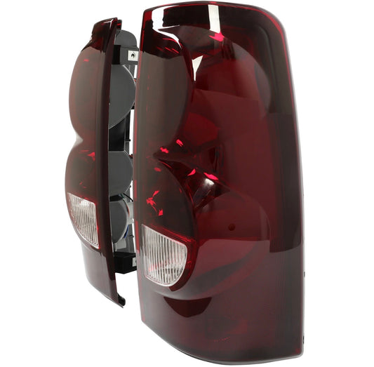 tinted Tail Lights For 03-06 Chevy Silverado 1500 2500 3500 HD w/Bulbs Wiring Set LH RH