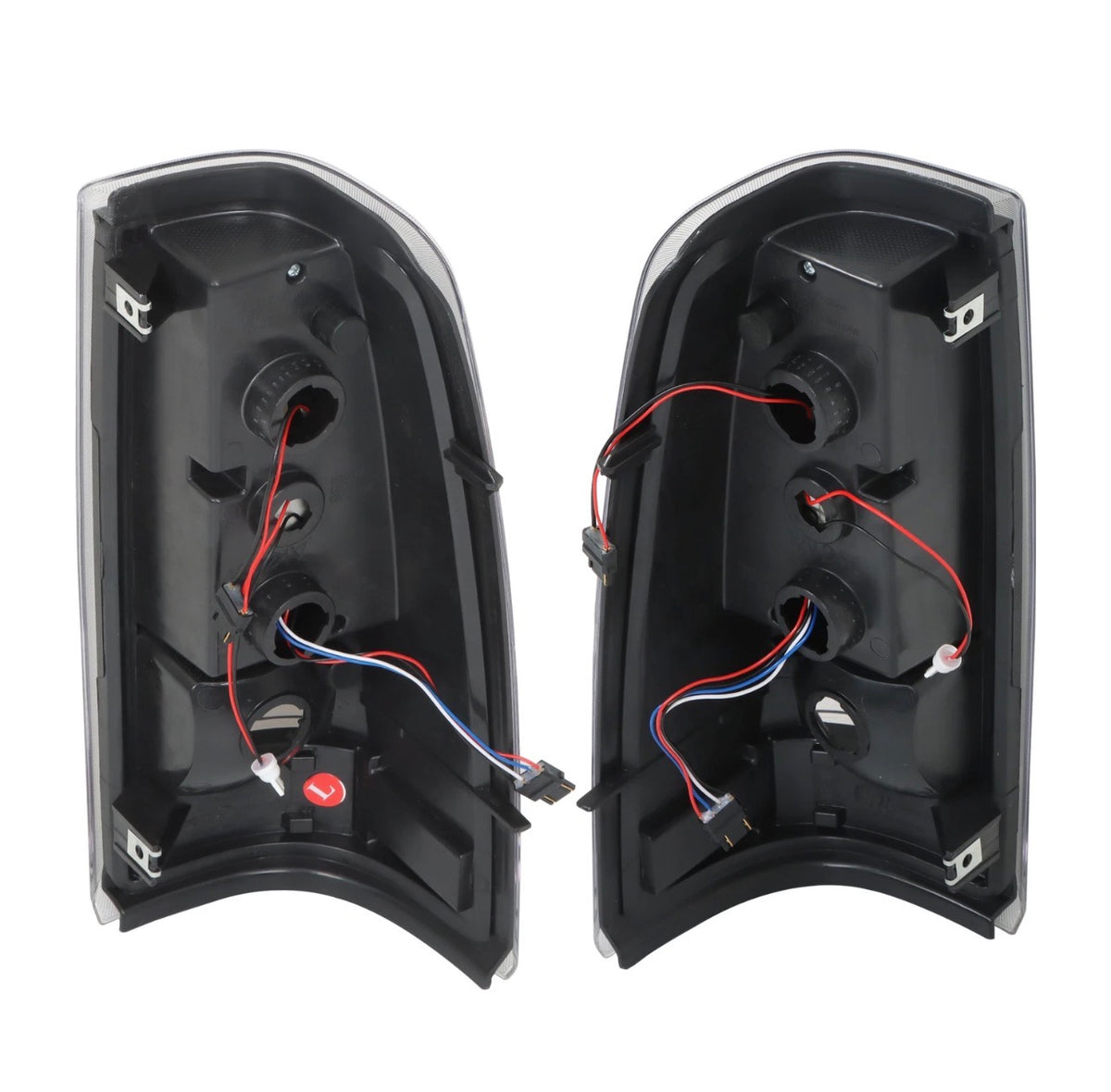 Black LED Tail Lights Fits 2003-2006 Chevy Silverado GMC Sierra 1500 2500HD 3500
