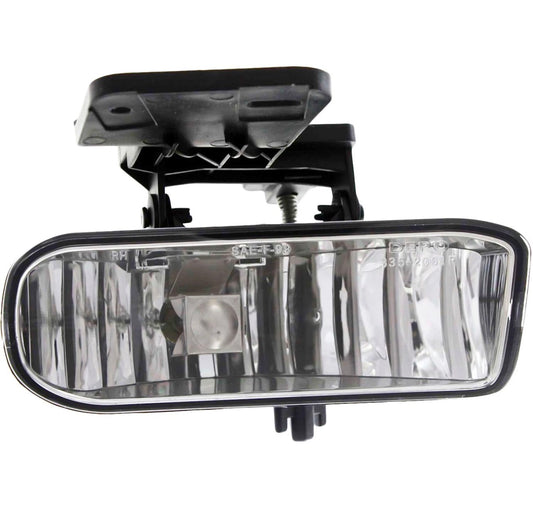 Set Of 2 Clear Lens Fog Light For 1999-2002 GMC Sierra 1500 Left And Right