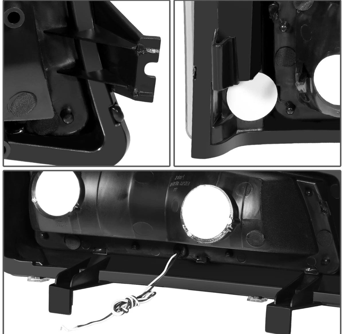 For 2003-2007 Chevy Silverado Avalanche LED DRL Headlight Bumper Signal Lamp