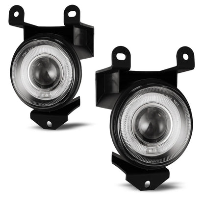 for 99-06 GMC Sierra 1500 C3 Halo Projector Fog Lights Clear Bumper Left+Right