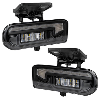 LED Fog Lights Lamps For 1999-2002 GMC Sierra 1500 2500 3500 2000-2006 Yukon XL