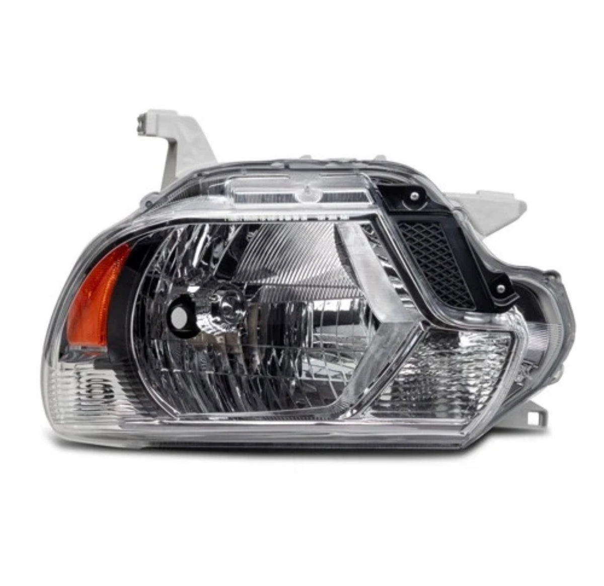 Headlights Headlamps Chrome Housing Left+Right Pair for 2012-2015 Toyota Tacoma
