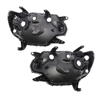 Headlights Assembly For 2012-2015 Toyota Tacoma Black Clear Corner Lamp Pair