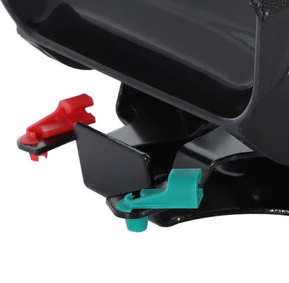 Tailgate Handle & Bezel Set Smooth Black for 99-06 Chevy GMC Silverado Sierra