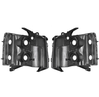 For 2007-2014 Chevy Silverado1500 2500HD 3500HD Left+Right Headlights Headlamps