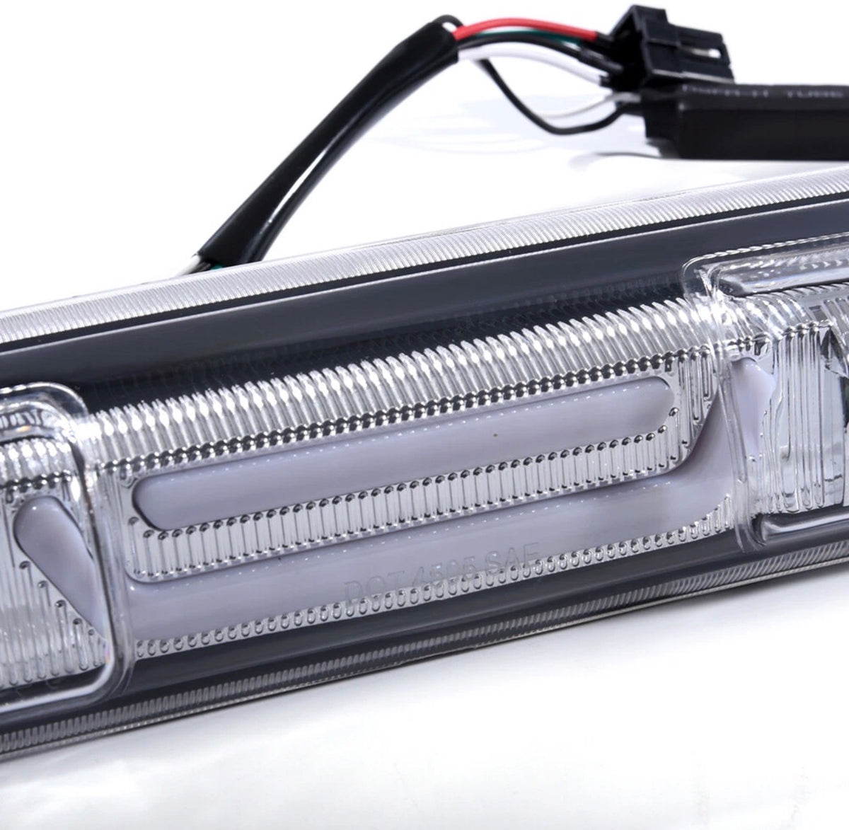 Fit For 99-07 Silverado/Sierra Chrome/Clear LED Third 3rd Brake Cargo Light