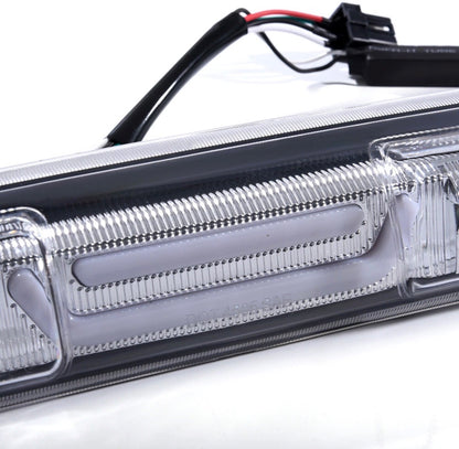 Fit For 99-07 Silverado/Sierra Chrome/Clear LED Third 3rd Brake Cargo Light