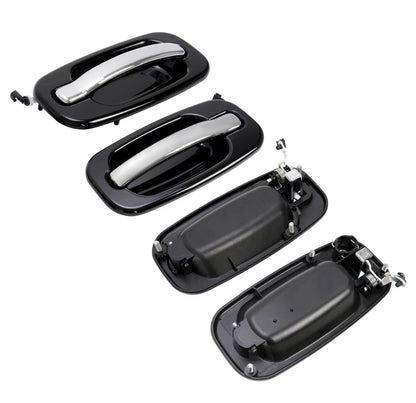 Outside Door Handles W/O Keyhole For Silverado Tahoe Sierra 99-06 4Pcs Painted