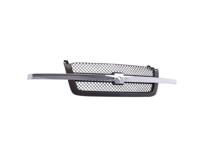 Grille w/Chrome Molding Center Bar For 03-07 Silverado 1500 2500 3500 Avalanche
