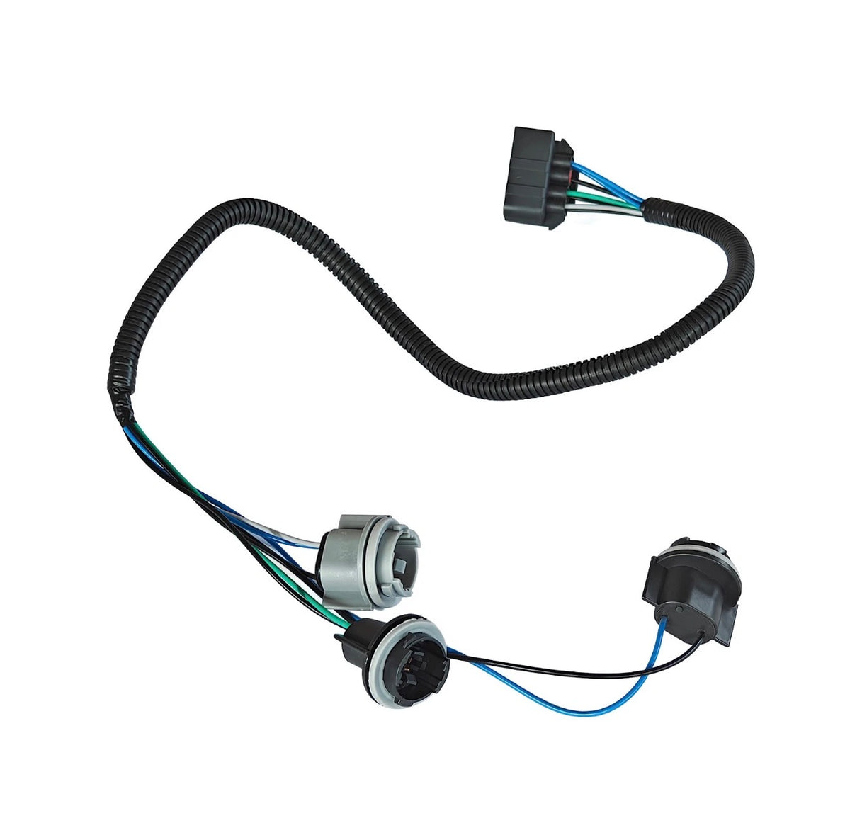 Tail Light Wiring Harness Left Driver For 1999-2005 Silverado Sierra (CONFIRM YEARS 3 AND 4 BULBS)