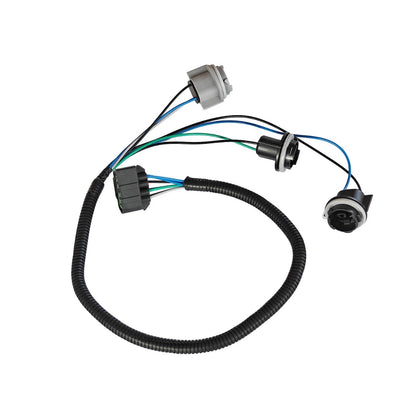 Tail Light Wiring Harness Left Driver For 1999-2005 Silverado Sierra (CONFIRM YEARS 3 AND 4 BULBS)