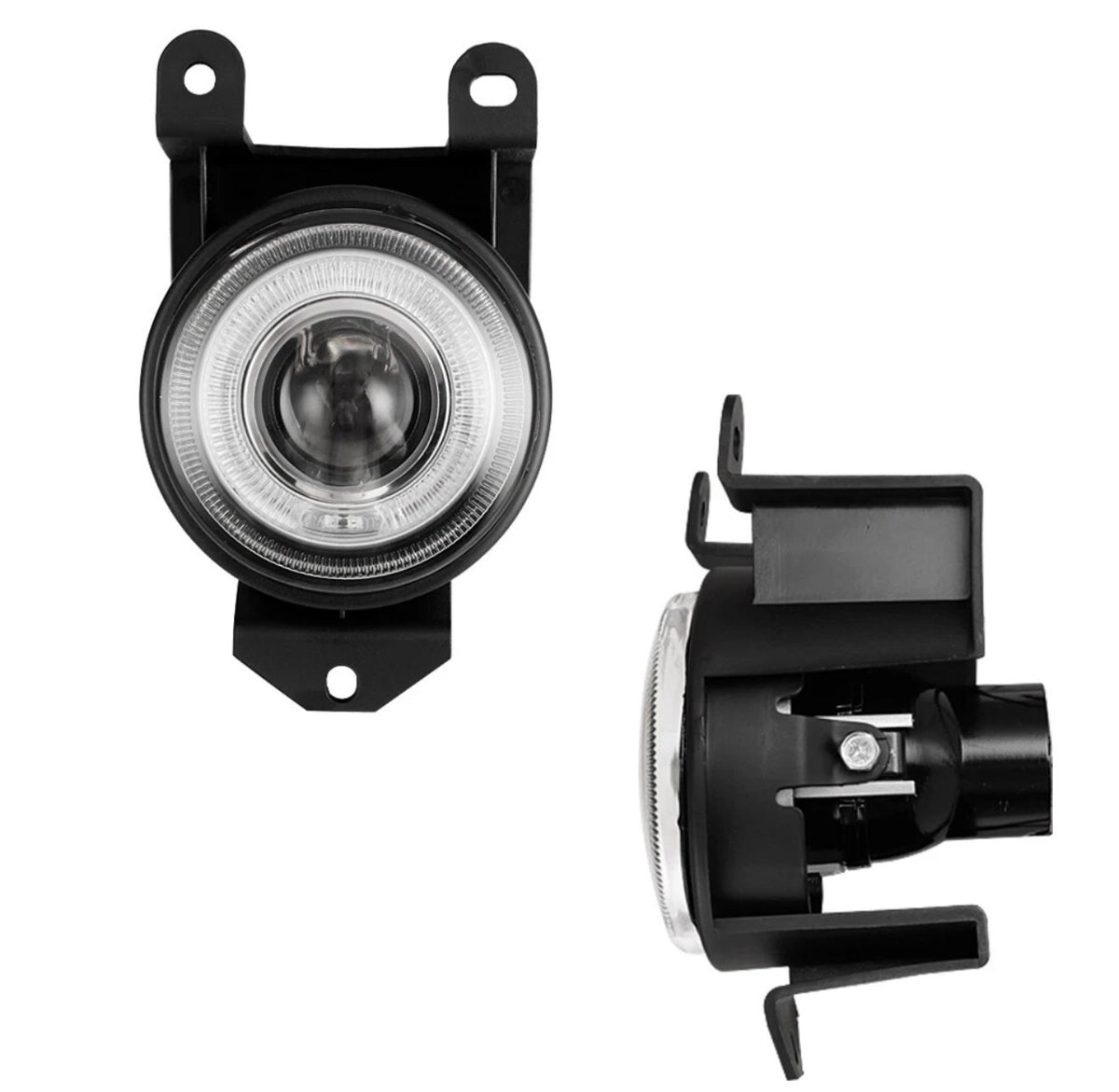 for 99-06 GMC Sierra 1500 C3 Halo Projector Fog Lights Clear Bumper Left+Right