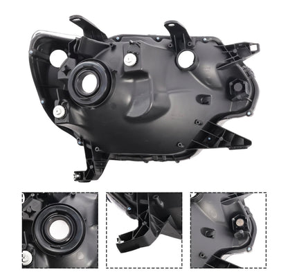 Headlights Assembly For 2012-2015 Toyota Tacoma Black Clear Corner Lamp Pair