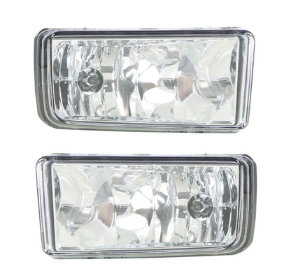 Front Fog Lights Lamps w/Bulbs For 2007-2015 Chevy Silverado 1500 2500 3500 HD