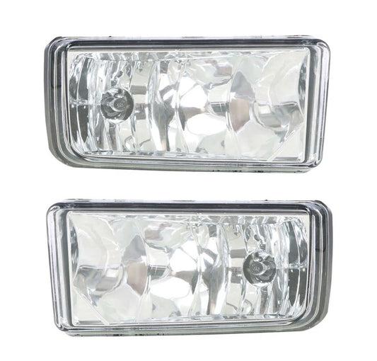 Front Fog Lights Lamps w/Bulbs For 2007-2015 Chevy Silverado 1500 2500 3500 HD