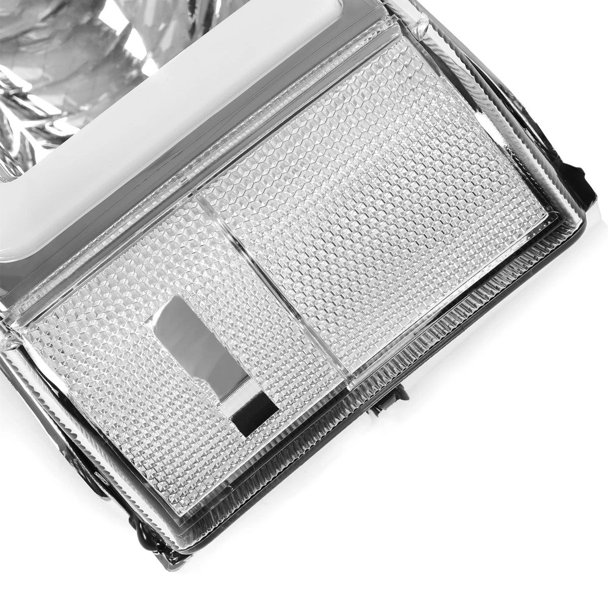 For 03-06 07 Chevy Silverado Avalanche 1500-3500 LED DRL Headlight Bumper Lamps