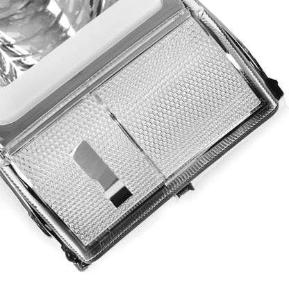For 03-06 07 Chevy Silverado Avalanche 1500-3500 LED DRL Headlight Bumper Lamps