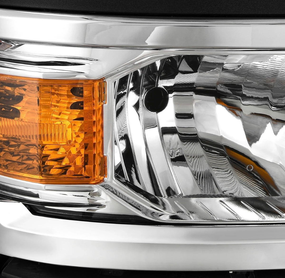 For 2014-2015 Chevy Silverado 1500 Headlights Headlamps Left+Right 14-15 Lights