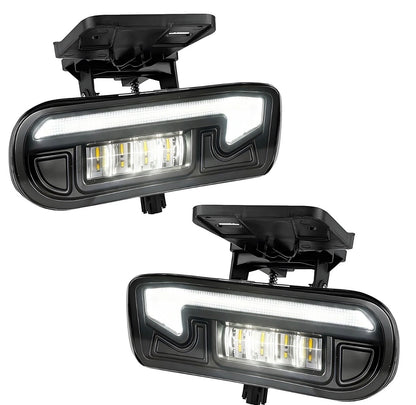 LED Fog Lights Lamps For 1999-2002 GMC Sierra 1500 2500 3500 2000-2006 Yukon XL