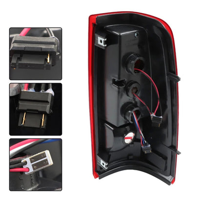 Left&Right Side For 2003-2006 Chevy Silverado 1500 2500 LED Tail Light Red Lamp