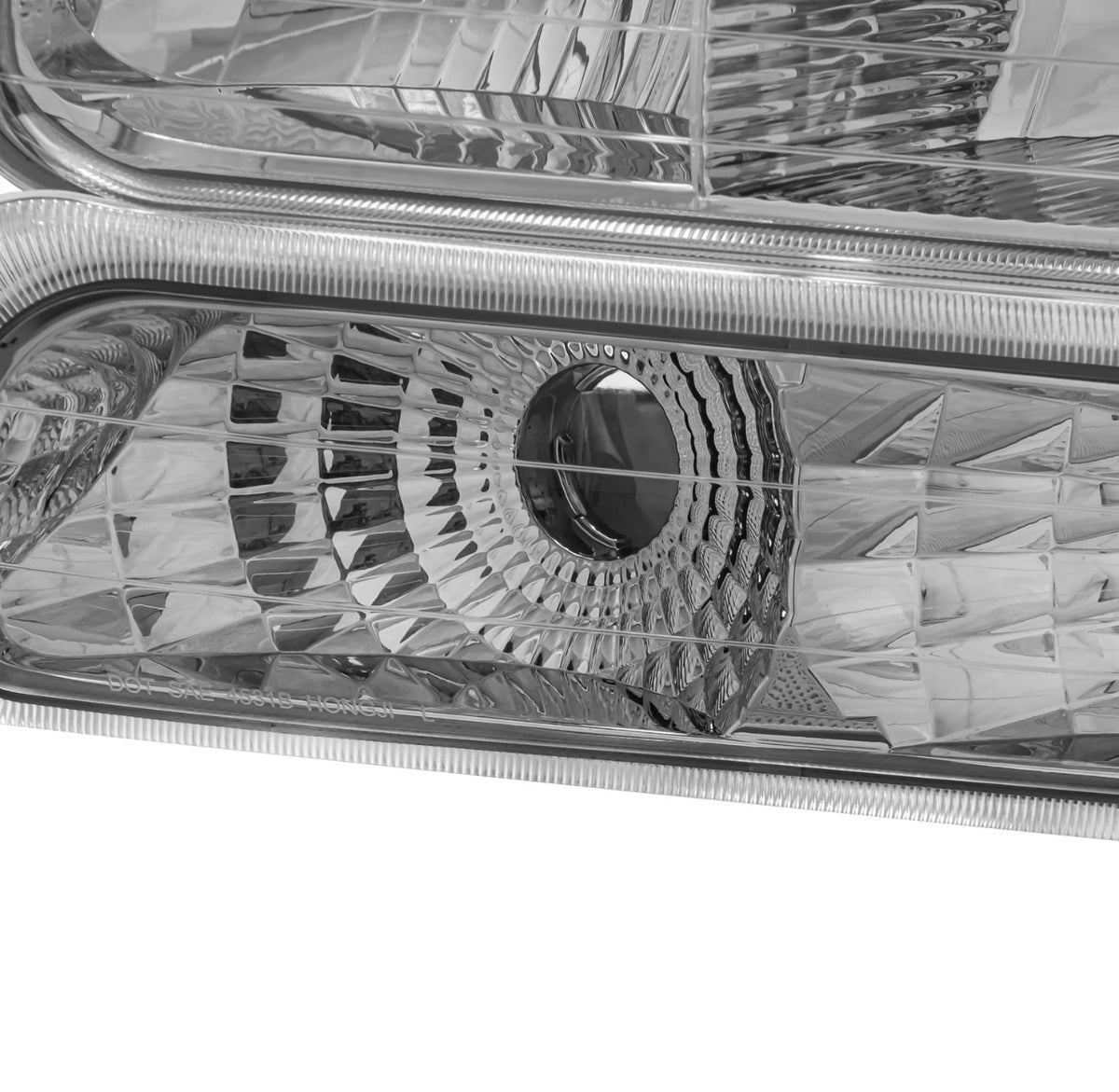 Clear lens+Chrome housing+Amber corner Fit For 1999-2002 Chevy Silverado 2000-2006 Tahoe Suburban 1500