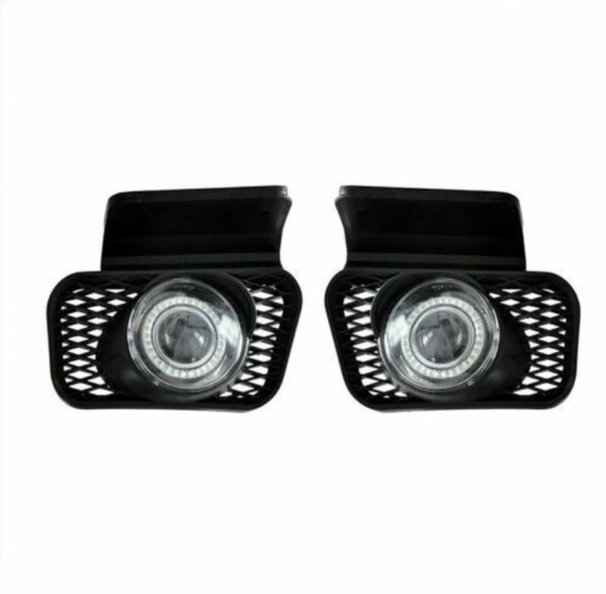 For 2003-2006 Chevy Silverado Avalanche 1500 LED Halo Projector Fog Lights Lamps