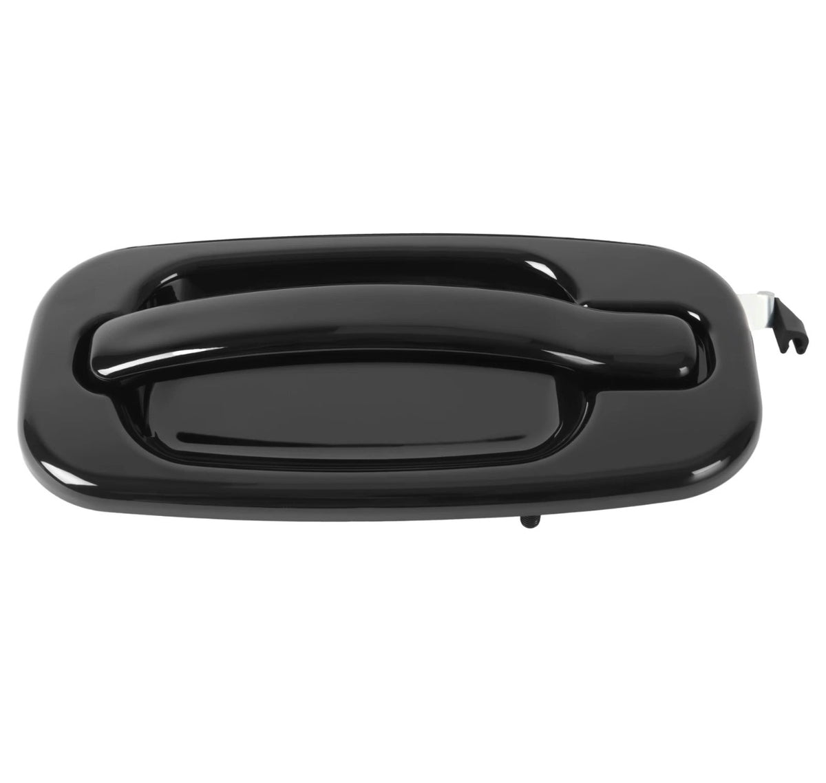 NEW Rear Outside Door Handles Set Gloss Black For Silverado Tahoe Sierra 99-06