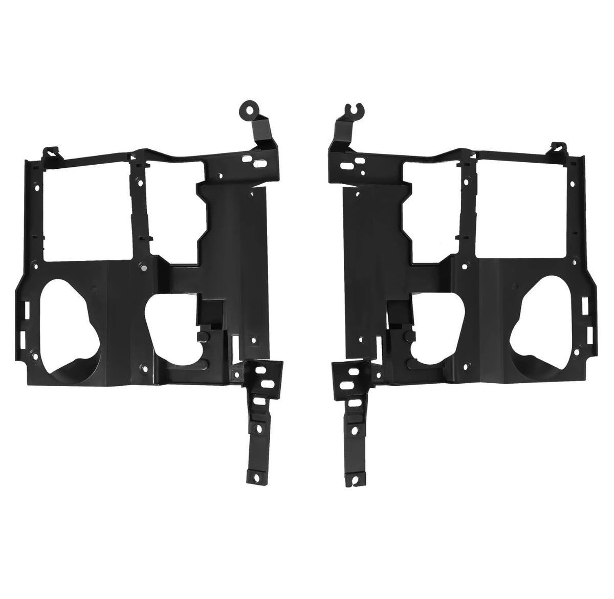 LH & RH Headlight Mounting Brackets For Chevy Silverado 99-02 GMC Sierra 99-07