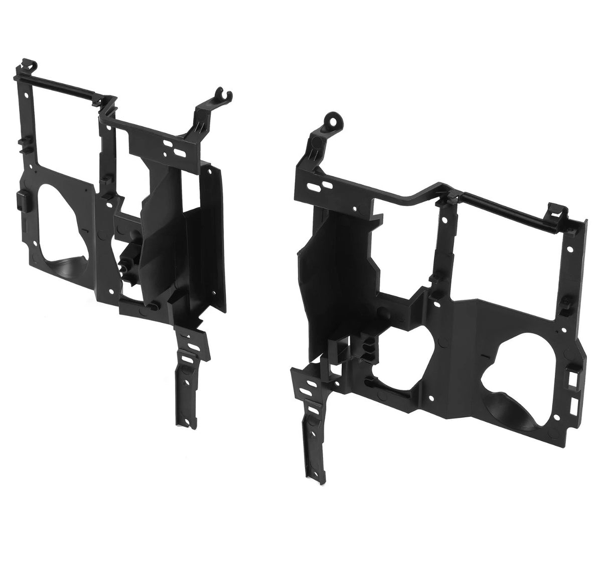 LH & RH Headlight Mounting Brackets For Chevy Silverado 99-02 GMC Sierra 99-07