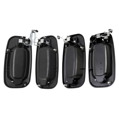 Outside Door Handles W/O Keyhole For Silverado Tahoe Sierra 99-06 4Pcs Painted