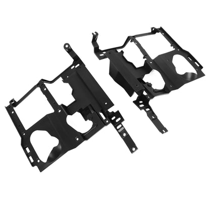 LH & RH Headlight Mounting Brackets For Chevy Silverado 99-02 GMC Sierra 99-07