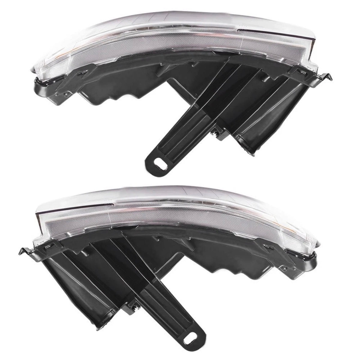 For 2007-2014 Chevy Silverado1500 2500HD 3500HD Left+Right Headlights Headlamps