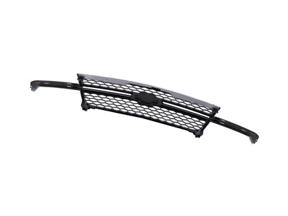 Chrome Gray Grille Honeycomb Style Fit For 2003-2007 Silverado 1500 2500 3500 HD