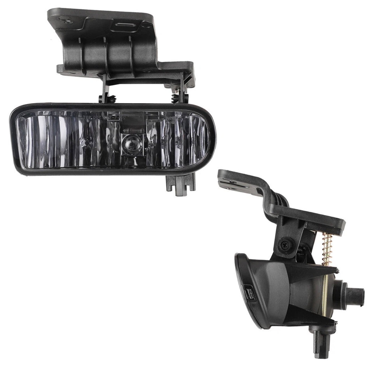 Smoked for 99-02 Chevy Silverado 00-06 Suburban Tahoe Smoke Fog Lights + Bulbs