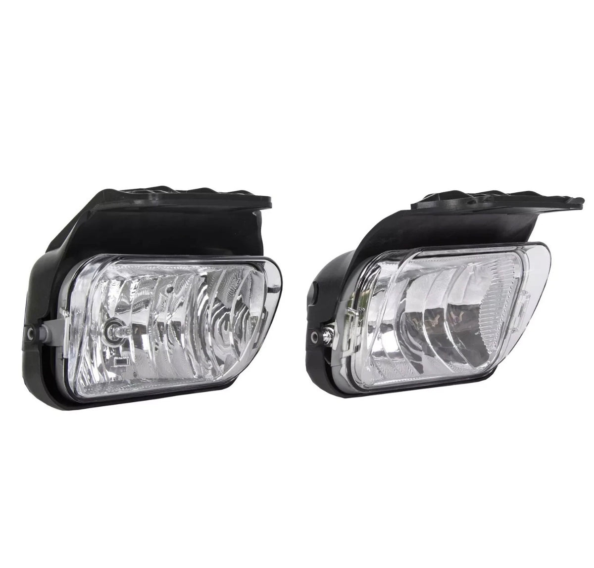 For 03-06 Chevy Silverado 1500/2500/3500 Clear Driving Fog Lights w/Bulbs Pair