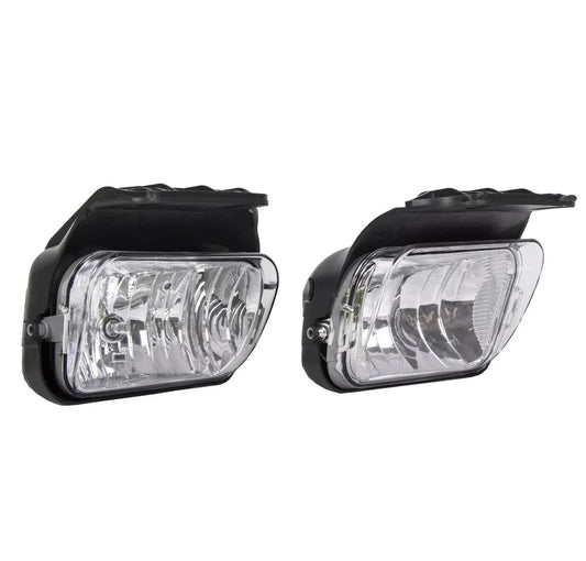 For 03-06 Chevy Silverado 1500/2500/3500 Clear Driving Fog Lights w/Bulbs Pair