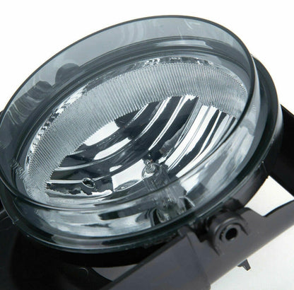 Pair Smoke Front Fog Lights Fit For 03-06 GMC Sierra 1500 2500 3500 Pickup
