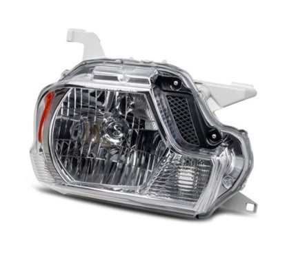 Headlights Headlamps Chrome Housing Left+Right Pair for 2012-2015 Toyota Tacoma