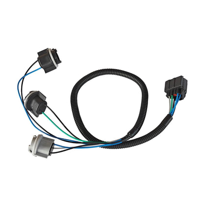 Tail Light Wiring Harness Left Driver For 1999-2005 Silverado Sierra (CONFIRM YEARS 3 AND 4 BULBS)