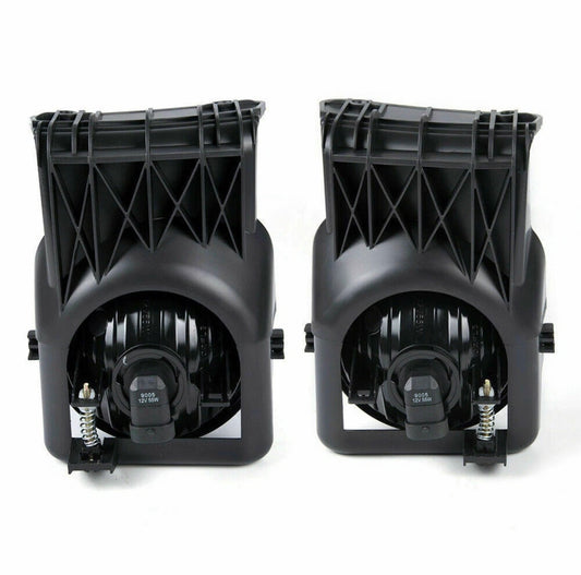 Pair Smoke Front Fog Lights Fit For 03-06 GMC Sierra 1500 2500 3500 Pickup