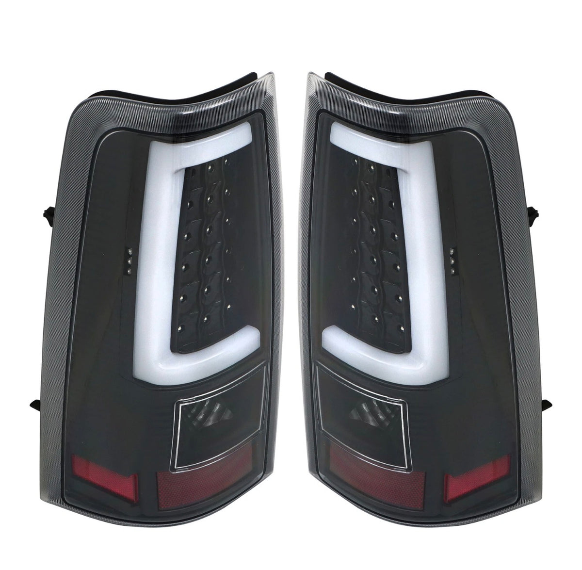 Black LED Tail Lights Fits 2003-2006 Chevy Silverado GMC Sierra 1500 2500HD 3500