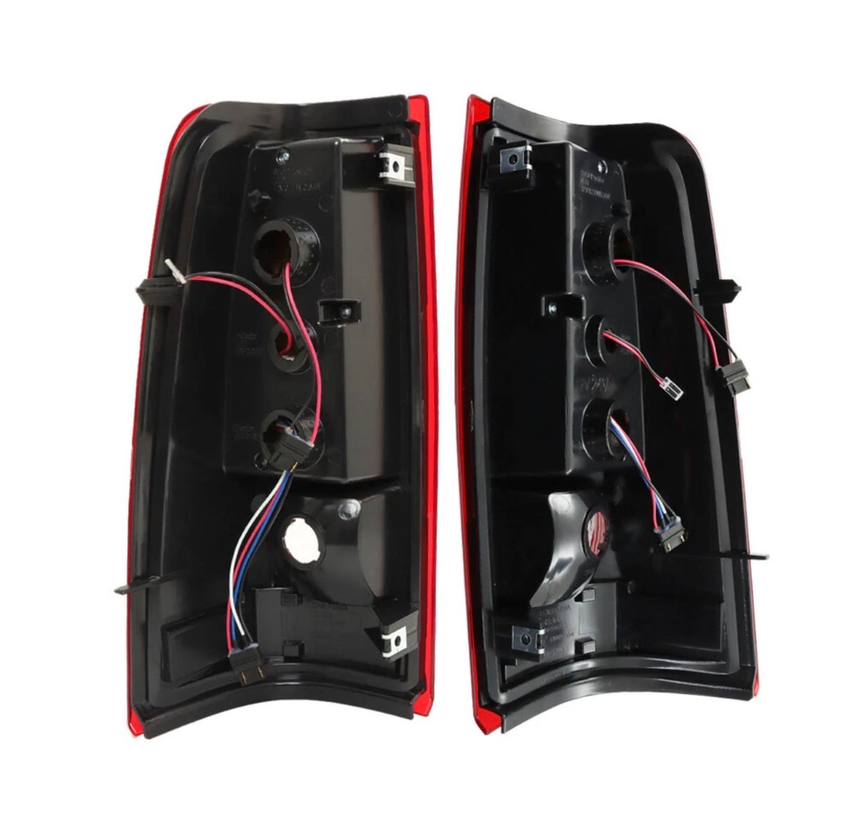 Left&Right Side For 2003-2006 Chevy Silverado 1500 2500 LED Tail Light Red Lamp