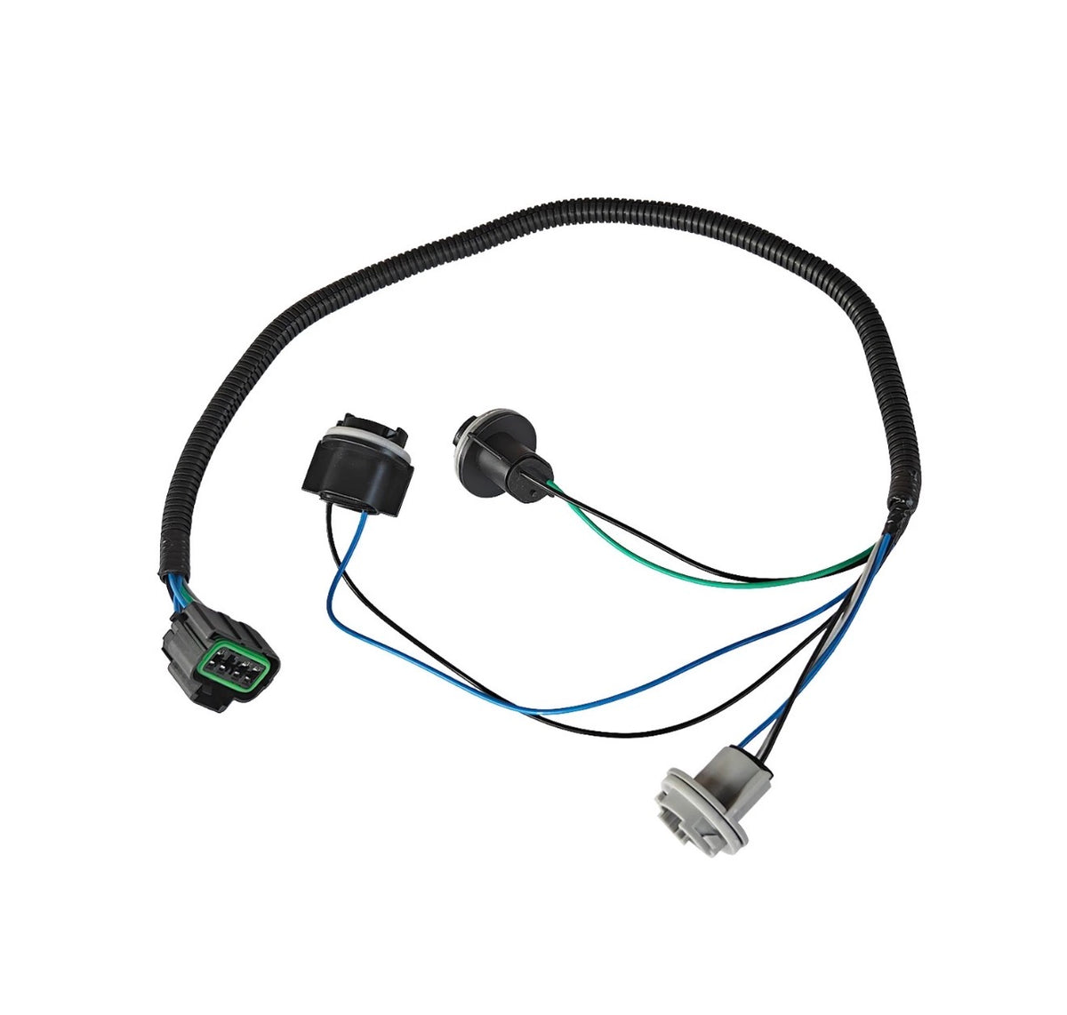 Tail Light Wiring Harness Left Driver For 1999-2005 Silverado Sierra (CONFIRM YEARS 3 AND 4 BULBS)