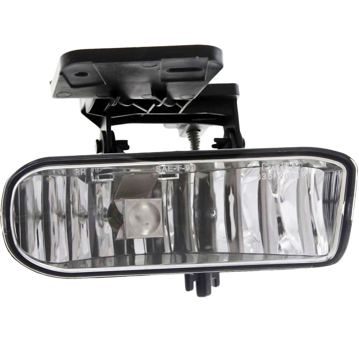 Set Of 2 Clear Lens Fog Light For 1999-2002 GMC Sierra 1500 Left And Right