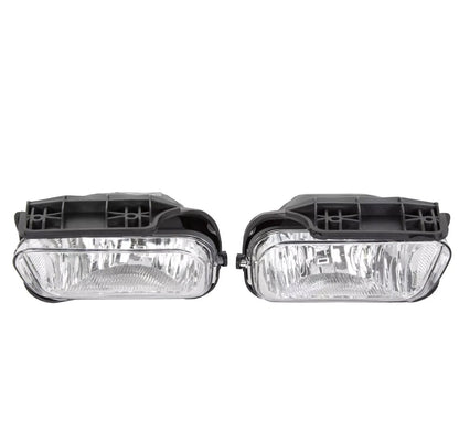 For 03-06 Chevy Silverado 1500/2500/3500 Clear Driving Fog Lights w/Bulbs Pair