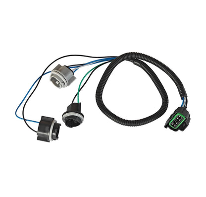 Tail Light Wiring Harness Left Driver For 1999-2005 Silverado Sierra (CONFIRM YEARS 3 AND 4 BULBS)