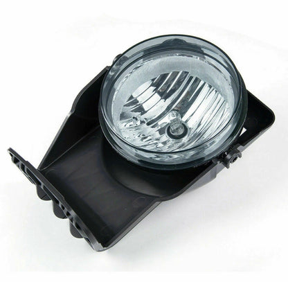 Pair Smoke Front Fog Lights Fit For 03-06 GMC Sierra 1500 2500 3500 Pickup