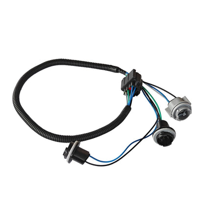 Tail Light Wiring Harness Left Driver For 1999-2005 Silverado Sierra (CONFIRM YEARS 3 AND 4 BULBS)