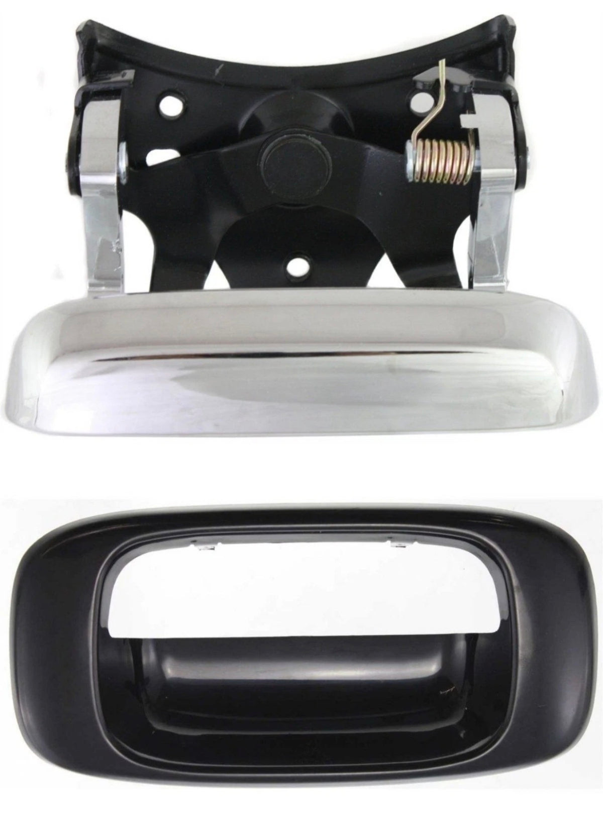 NEW Rear Tailgate Handle Chrome w/ Bezel 99-06 Chevrolet Silverado Sierra Truck